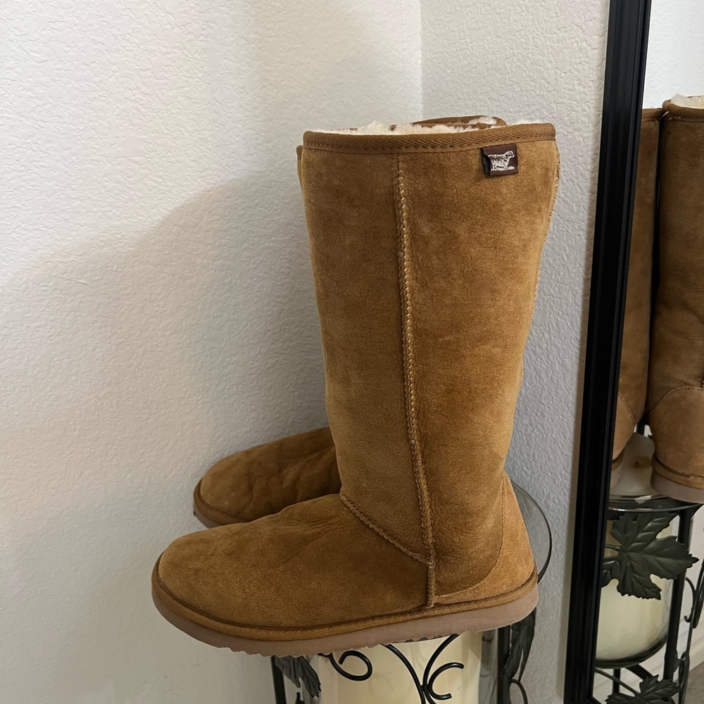 Classic Tan Suede Boots